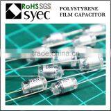 Factory Brand Axial Lead 270pF 63V Polystyrene Film Capacitor