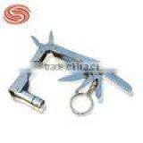 Wholesale or Retail Mini Pocket Tongs With LED Multifunction Pliers Multi-tool Portable Outdoor Tool Foldable Tongs thumbnail-1