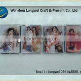 old Shanghai acrylic fridge magnets photo frame/fridge magnet wholesale