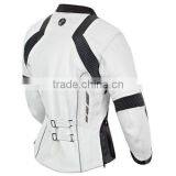 Women Black Motorbike Leather Jacket / Moto Racing Leather Jacket / 8097 thumbnail-2