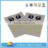 Custom Printed Adhesive Cosmetic Sticker, Adhesive Vinyl Sticker, Adhesive PVC Sticker Label Sheet Printing Quality Choice thumbnail-4