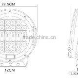 Top Sale Black/ Red Automobile 4x4 Accessories 4wd Offroad 9 Inch 96w Round Led Working Light Led Driving Lights Work Light Led thumbnail-5