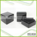 Black Glossy Wood Lid and Base Box Wooden Watch Box