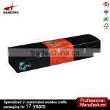 High Quality Logo Print Customized Empty Tea Box Wood Box for Tea thumbnail-2