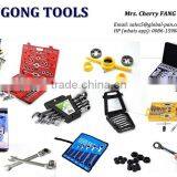 9PC Hand Cutting Tool Set Metric Round Dies Screw Threading Die Set thumbnail-3