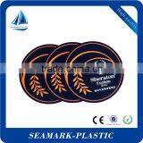 2016 Food Grade Customized Silicone Rubber Hotel Coaster for Drinking