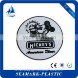 2016 Cheap Custom Recycled Rubber 3d Coasters Soft Pvc Drink Coaster