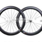 New Arrival Carbon Bicycle Clincher RimCarbon Aero Road Bike 60C Clincher Wheelset 60mm Clincher 60mm Stiffness Road Racing thumbnail-3