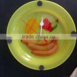 Fruit dish clock