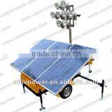Green Power Mobile Solar Lighting Tower thumbnail-1