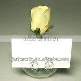 Glass Vase Decorative With Card Holder