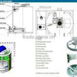 Convenient Flake Ice Maker Manufacturer With Water Cooling thumbnail-4