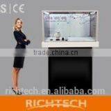 Richtech Transparent LCD Glass Display Cabinet With Video Advertising thumbnail-4
