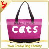 High Quality Cotton Tote Bags With Two Colors thumbnail-1