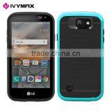 Top Selling Aluminimum Textured Grip Shockproof Phone Case for LG K3/LS450 thumbnail-4