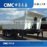 CIMC widely used hydraulic lifting 3 axle tipper semi trailer