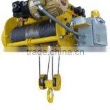 Low-Headroom Electric Wire Rope Hoist(2/1Rope Reeving)