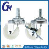 2 Inch Plastic Supermarket Shopping Cart Castor thumbnail-2