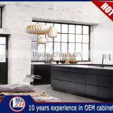 Factory Direct Black High Gloss Modular Lacquer Kitchen Cabinets With Top Quality thumbnail-3