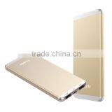 2016 Newest Design Slim USB Type-C 10000mah Portable Power Bank