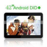 42'' Inch Wall Mount Commercial 3G AD Video Player Display Monitor