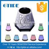 The Romantic Magic Color Changeable Bluetooth Speaker With Clock thumbnail-1