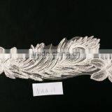 Fashion Decorative French Lace Fabric for Wedding Dress Wholesale China thumbnail-2