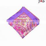 Hand Rolled Embroidery Handkerchief, Printed Handkerchief, Cute Handkerchief WPF330 thumbnail-4