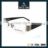 Latest Popular Gentleman Half Metal Frames With Spring Hinge Optical Glasses Frames SM4020