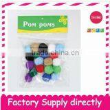 Colorful Pom Poms Dia 3cm- Popular Craft Supply Assorted Color Acrylic Pompoms,Pompon,Pom Pom thumbnail-1
