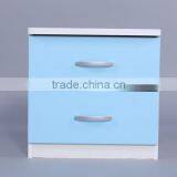 Home Free Standing Melamine Wood Furniture 2 Drawer Night Table
