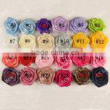 Handmade Making Artificial Silk Ribbon Flower thumbnail-1