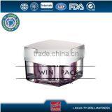 15g 20g 30g Top Material Square Glass Jar, Acrylic Cream Jar thumbnail-3