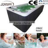 Big Size Outdoor Use Freestanding Guangzhou Endless Swim Spa Neck Massage Jets Whirlpool Spa JY8602 thumbnail-1