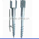 Hot Dipped Galvanized Ground Screw Pole Anchor thumbnail-1