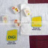 Promotional Custom Shape Compressed Magic Towel With Logo Printed or Embroidered