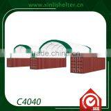 12mx12m Round Roof Steel Shipping Container Tent thumbnail-1