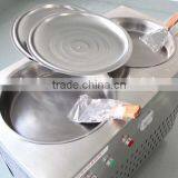 High Quality Commercial Double Pan Fry Ice Cream Machine/ice Cream Roll Machine thumbnail-3