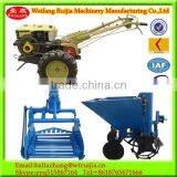 New Design Farm Machinery Fertilizer and Planting Potato Seeder Machine Used Two Wheel Diesel Engine Mini Walking Tractor thumbnail-2