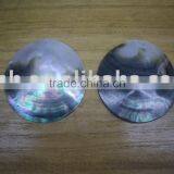 Polished Black MOP Shell Disc/slab 8cm Diameter