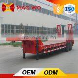 Hot Sale Tri-axle Low Bed Semi Trailer in Malaysia thumbnail-3