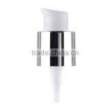 Good Quality Cream Pump With Silver Aluminum Collar thumbnail-2