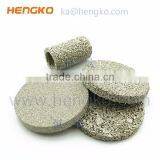 Sintered SS Filtering Gase Liquid Porous Metal Disc thumbnail-5