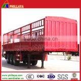 30 - 60ton Cheap Utility Cargo Trailer Fence Grain Truck Animals Transport Gooseneck Farm Box Trailer thumbnail-3