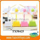 Plastic Cartoon Mini USB Fan, USB Mini Desk Fan thumbnail-5
