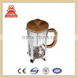 Best Products W124-CP055 New Products Unique Glass Bamboo French Press thumbnail-1