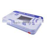 Rectangular Metal Tin Box With Window thumbnail-1