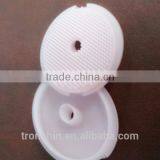 Soft Food Grade Light Pink Silicone Face Cleaning and Clearing Brush thumbnail-1