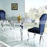 TH329 Marble Top Home Furniture Dining Table thumbnail-4