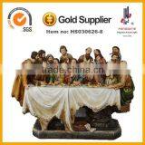 Resin Wall Plaque Last Supper Sculpture Christmas Home Decoration thumbnail-6